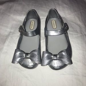 Silver Glitter Mini Melissa (Toddler)